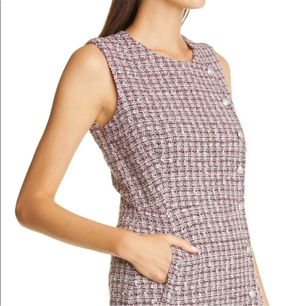 Veronica Beard Tweed Cutler Mini Dress - Picture 2 of 8